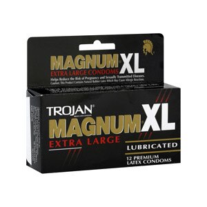 Trojan Magnum Xl Condoms Lubricated Latex