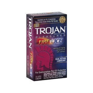 Trojan Fire & Ice Latex Condoms