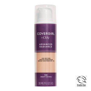 Covergirl Advanced Radiance Age-Defying Makeup Spf 10 120 Creamy Natural