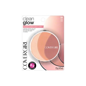 CoverGirl Clean Glow Blush, Roses 100