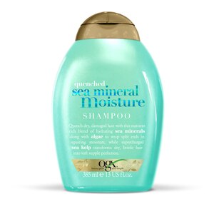 OGX Quenched Sea Mineral Moisture Shampoo, 13 OZ
