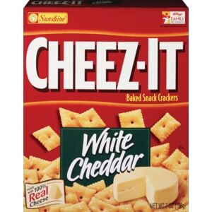 Cheez-It Baked Snack Crackers White Cheddar
