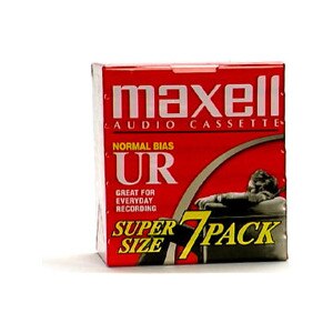 Maxell Audio Cassette Normal Bias Ur 90 Minutes