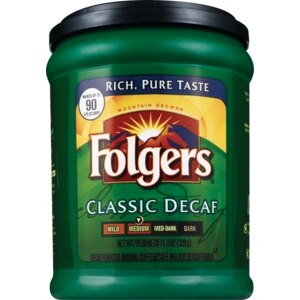 Folgers Classic Decaf Ground Coffee Medium