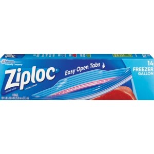 Ziploc Freezer Storage Bags Gallon Size