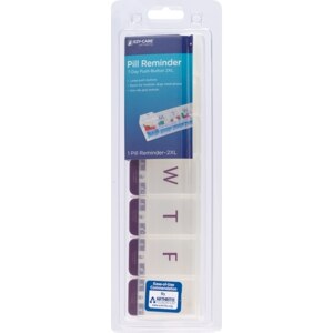 Ezy-Care 7-Day Push-Button Pill Reminder