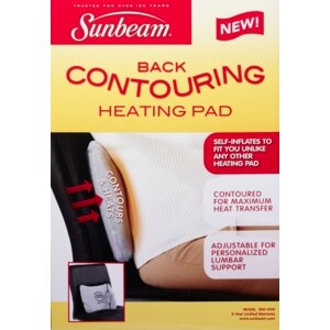 Sunbeam Back Contouring Heating Pad