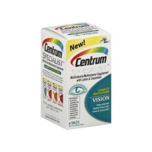 Centrum Specialist Multivitamin/Multimineral Supplement with Lutein & Zeaxanthin Vision Tablets