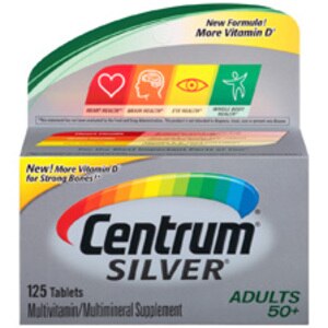 Centrum Silver Multivitamin/Multimineral Supplement for Adults 50+