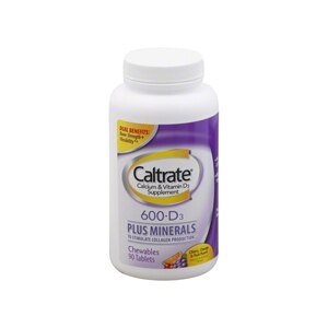 Caltrate Calcium & Vitamin D3 Plus Minerals Chewable Supplement