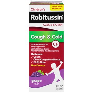Children's Robitussin Cough & Cold Liquid Grape