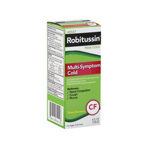 Robitussin Peak Cold Multi-Symptom Cold Liquid