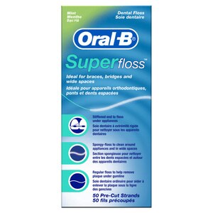 Oral-B Superfloss Dental Floss Mint