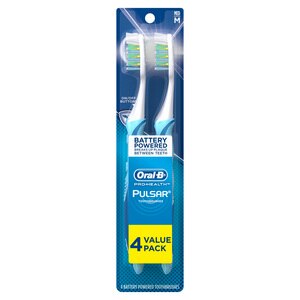 Oral-B Pulsar Medium Vibrating Toothbrush Value Pack