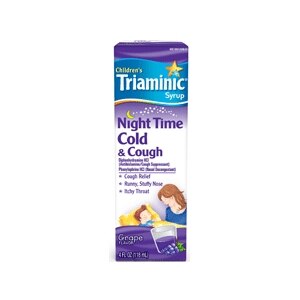 Children's Triaminic Night Time Cold & Cough Syrup Grape