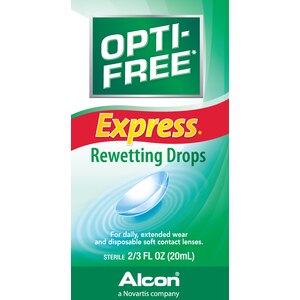 Alcon Opti-Free Express Rewetting Drops