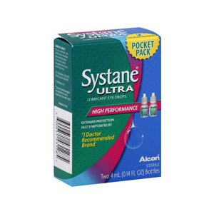 Systane Ultra Lubricant Eye Drops High Performance Pocket Pack