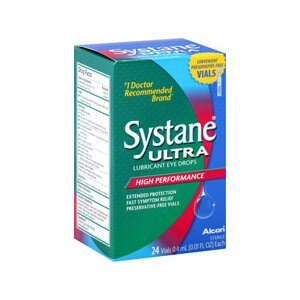Alcon Systane Ultra Lubricant Eye Drop Vials