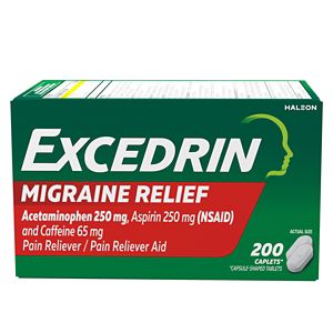 Excedrin Migraine Pain Reliever / Pain Reliever Aid Caplets