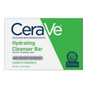 CeraVe Hydrating Cleanser Bar for Dry to Normal Skin
