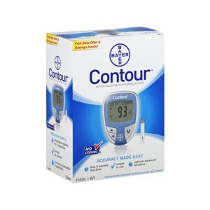 Bayer Contour Blood Glucose Monitoring System 7151H