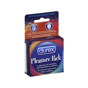 Durex Pleasure Pack Condoms Assorted