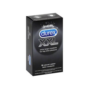 Durex Extra Large Natural Rubber Latex Condoms