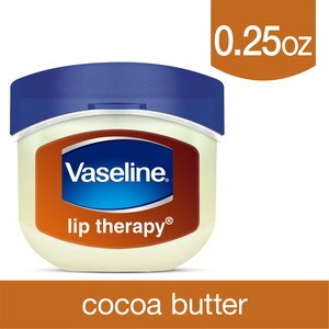 Vaseline Lip Therapy for Soft, Glowing Lips, Cocoa Butter