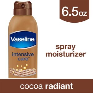 Vaseline Spray & Go Moisturizer, Cocoa Radiant