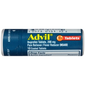 Advil Pain Reliever/Fever Reducer Ibuprofen Tablets 200mg