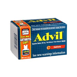 Advil Tablets Easy Open Arthritis Cap