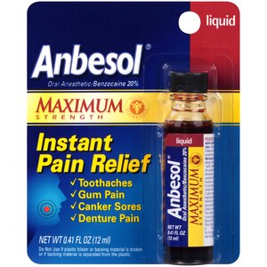 anbesol maximum strength cvs