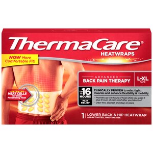 Thermacare Lower Back & Hip Heatwraps L-XL