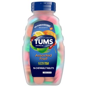 Tums E-X 750 Tablets Assorted Fruit