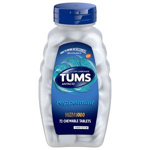 Tums Ultra 1000 Tablets Peppermint