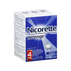 Nicorette Lozenges 4 Mg Original Flavor