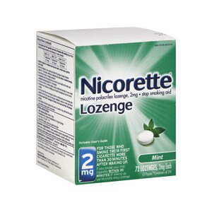 Nicorette Lozenges 2 Mg Mint Flavor