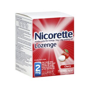 Nicorette Lozenges 2 Mg Cherry Flavor