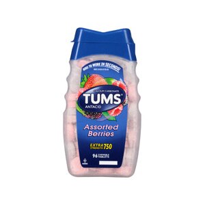 Tums E-X 750 Tablets Assorted Berries