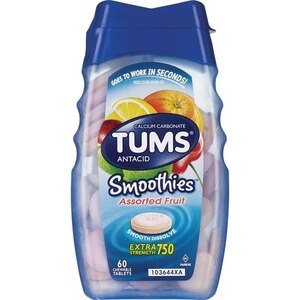 Tums Smoothies Tablets Assorted Fruit