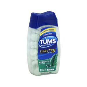 Tums E-X 750 Tablets Wintergreen