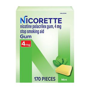 Nicorette 4 mg Gum Mint