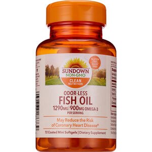 Sundown Naturals Fish Oil 1290 mg Softgels