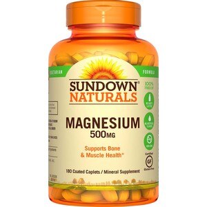 Sundown Naturals Magnesium 500 mg Caplets Value Size