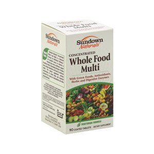 Sundown Naturals Concentrated Whole Food Multi Coated Tablets