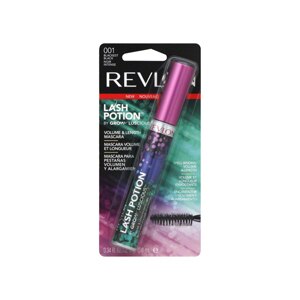 Revlon Lash Potion Volume & Length Mascara by Grow Lucious, Blackest Black 001