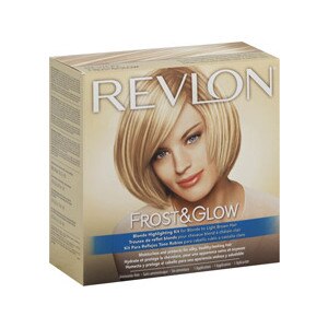 Revlon Frost & Glow Blonde Highlighting Kit Blonde To Light Brown Hair