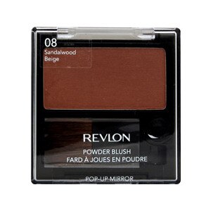 Revlon Powder Blush With Pop-Up Mirror 1707-08 Sandalwood Beige