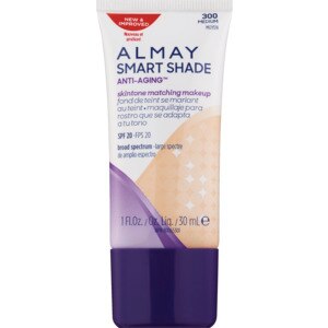 Almay Smart Shade Anti-Aging Skintone Matching Makeup SPF 15, Medium 300