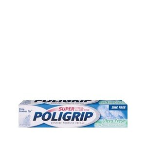 Super Poligrip Denture Adhesive Cream Ultra Fresh